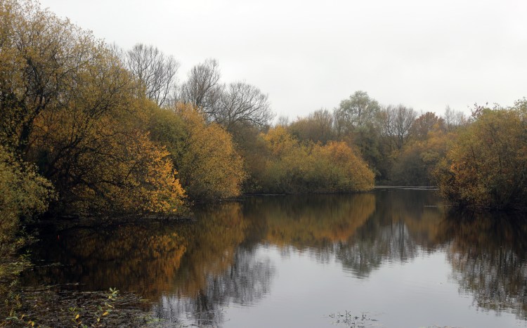 Park Street lakes in autumn