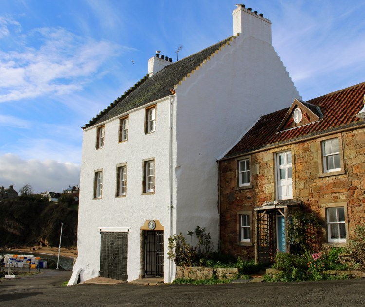 The Custom House at Crail Harbour in Fife
