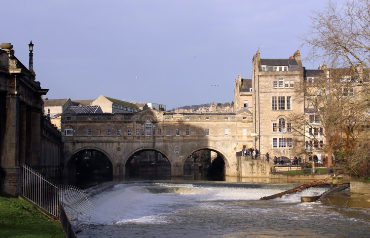 Pulteney Bridge and Weir, Bath
